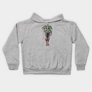 Overwatch Pharah Qinglong Lunar New Year Skin Kids Hoodie